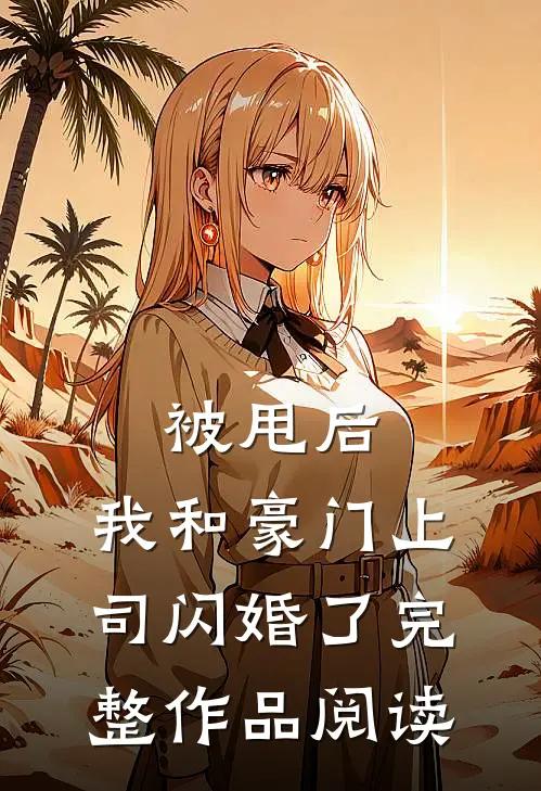 被甩后,我和豪门上司闪婚了完整作品阅读