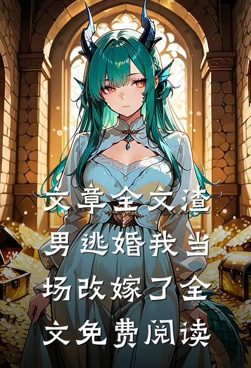 文章全文渣男逃婚我当场改嫁了全文免费阅读
