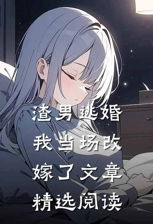 渣男逃婚，我当场改嫁了文章精选阅读