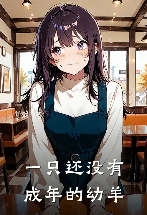 一只还没有成年的幼羊