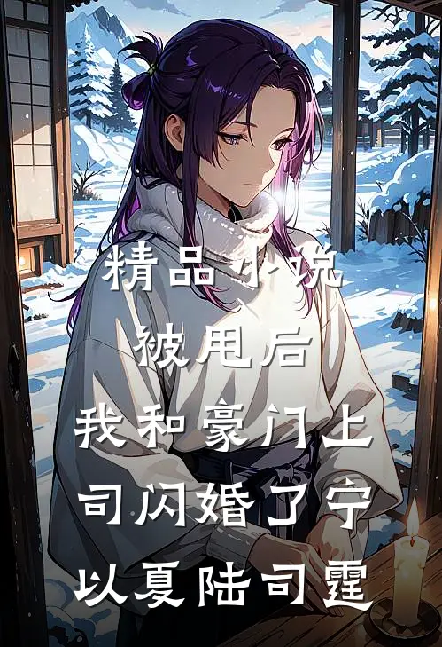 精品小说 被甩后，我和豪门上司闪婚了 宁以夏陆司霆