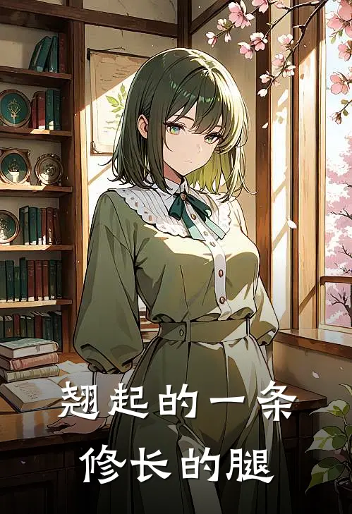 翘起的一条修长的腿