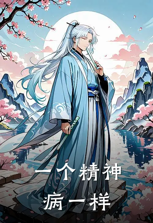一个精神病一样