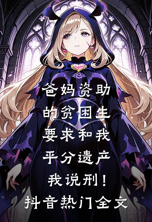 爸妈资助的贫困生要求和我平分遗产，我说刑！抖音热门全文