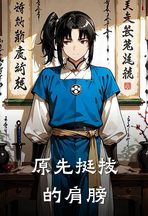 原先挺拔的肩膀
