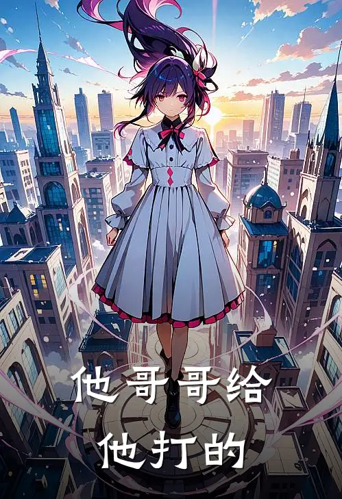 他哥哥给他打的