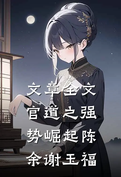 文章全文官道之强势崛起陈余谢玉福