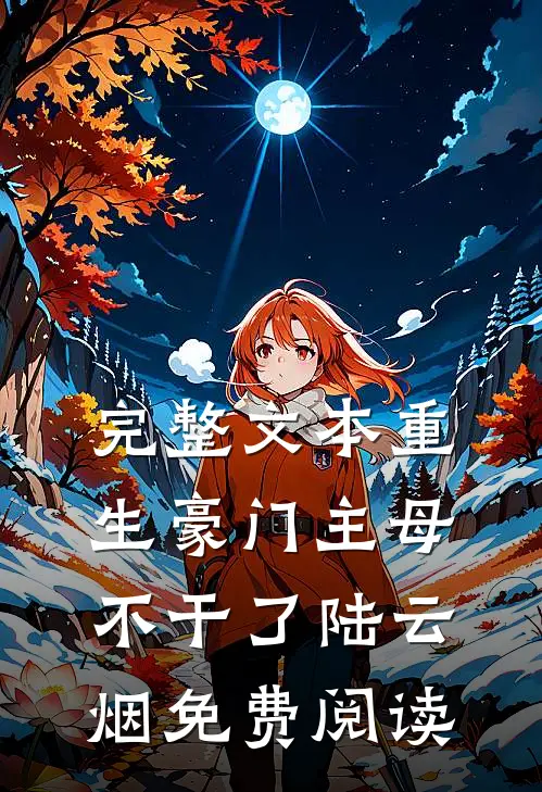 完整文本重生豪门主母不干了陆云烟免费阅读