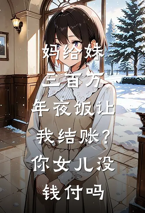 妈给妹三百万，年夜饭让我结账？你女儿没钱付吗