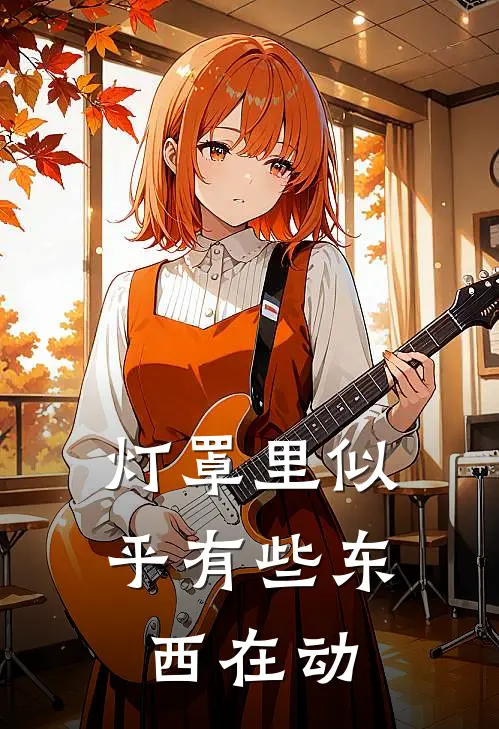 灯罩里似乎有些东西在动