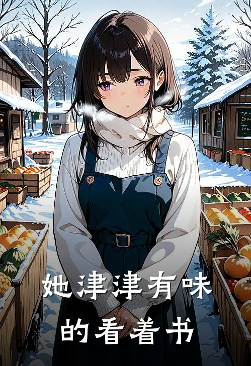 她津津有味的看着书