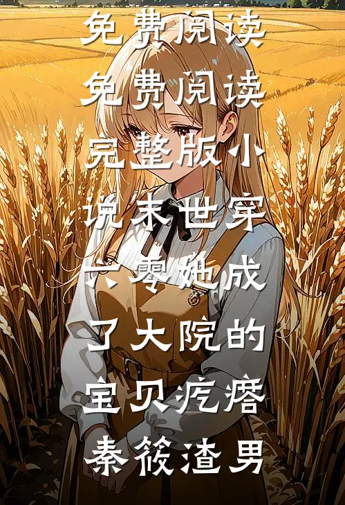 末世穿六零她成了大院的宝贝疙瘩秦筱渣男完整版小说全文免费阅读_免费阅读完整版小说末世穿六零她成了大院的宝贝疙瘩秦筱渣男