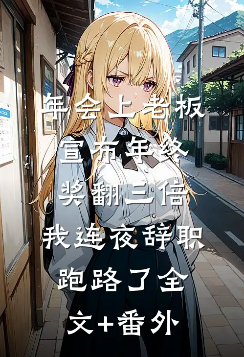 年会上老板宣布年终奖翻三倍，我连夜辞职跑路了全文+番外